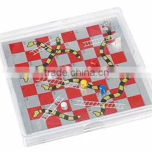 Mini Travel Popular Magnetic Snake Chess in Plastic Casing thumbnail-1