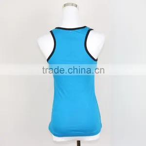 Bodybuilding Tank Top Hot Selling Cheap Cotton Tank Top/ Custom Womens Tank Top thumbnail-4