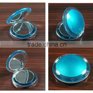 . Double Sided Round Pocket Makeup Mirror thumbnail-6