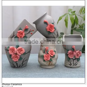 Handmade Craft Ceramic Flower Pot thumbnail-2