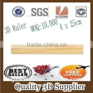 Guangzhou Lifeng New Coming pp Ruler/3d Ruler/promotion Ruler for School Children thumbnail-1