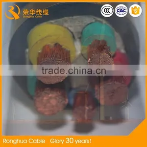 China Supplier 450/750V Stranded Copper Conductor Rubber Sheath Flexible Cable thumbnail-2
