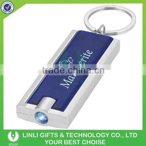 Led Flashlight Plastic Souvenir Keychain thumbnail-6