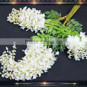 Party Hall Decoration White Wisteria Plant thumbnail-1