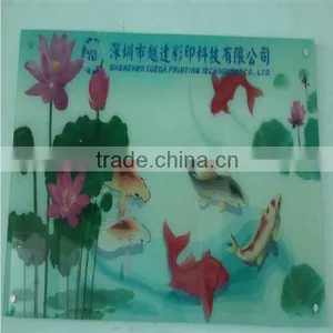 100% Direct Print on Organic Glass Digital Flatbed Printer thumbnail-1