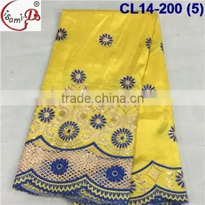 CL14-200 Top Sell Good Quality Nigerian George Lace Fabric,fashionable African George Lace Fabric thumbnail-5