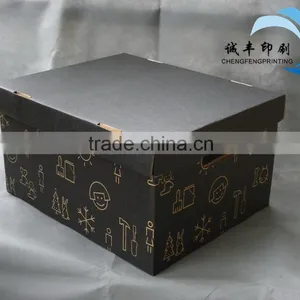 Luxury Hard Paper Shoe Box thumbnail-1