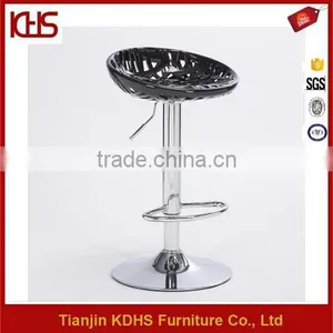 Factory Direct Sale Leisure Plastic Swivel Bar Stool for Sale thumbnail-2