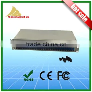 SC FC APC UPCconnector FTTH 1X64 PLC Optical Splitter PLC thumbnail-1