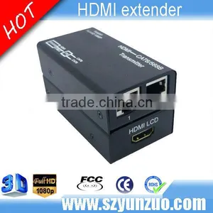 Hdbaset HDMI Extender Double 60m Extension Over Cat5e/6 thumbnail-1