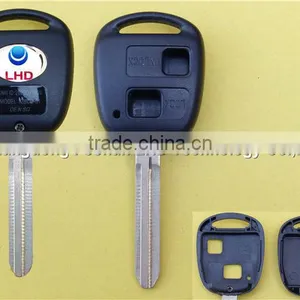 Big Discount Toyota 2 Button Remote Key Blank Case With Metal Logo thumbnail-1
