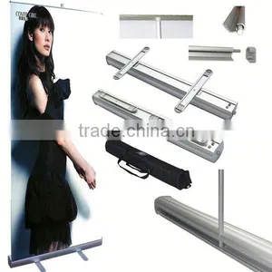 Economy Cost Effective Roll Up Banner Stand for Advertising Display, Pull up Banner Stand thumbnail-1