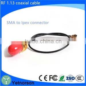 Ufl Ipex to SMA 1.13 1.37 Jumper Pigtail Cable Assembly Antenna Accessory Connecting Modem Cable thumbnail-2