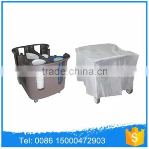 Otomoulded PE Adjustable Tray Caddies, Dish Dollies, Dish Carts for Transporting Dishes thumbnail-2