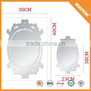 Famous Reflective Mirror Decoration Wall Sticker for Kitchen thumbnail-2