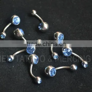 UV Acrylic Tongue Barbel/Nipple Ring Body Piercing Jewelry thumbnail-1