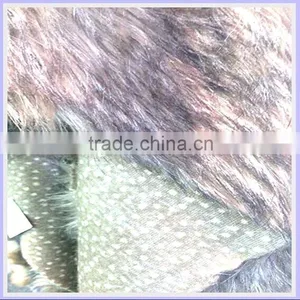 100% Acrylic Artificial Fur Jacquard Printed Long Pile Faux Fur Fabric thumbnail-2