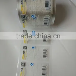 Custom Self Adhesive Transparent PET Printing Label thumbnail-6
