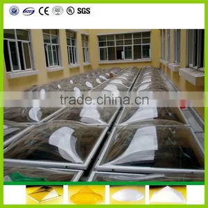 Polycarbonate Skylight Dome for Shopping Mall thumbnail-2