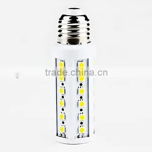 E27 9W 44x5050 SMD 650-700LM 3000-3500K Warm White Light LED Corn Bulb (220-240V) thumbnail-3