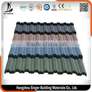 Ghana Stone Coated Roofing Tile, Roofing Sheet, Asphalt Shingle thumbnail-4