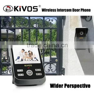 KiVOS Newest 3.5 Inch Support up to 2 Cameras and 3 Monitors. KDB303 Wireless Video Door Phone thumbnail-1