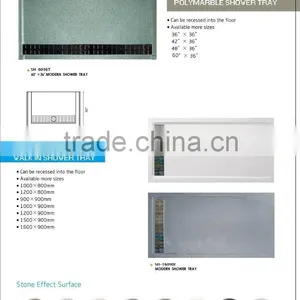 Wetroom Polymarble Shower Tray thumbnail-2