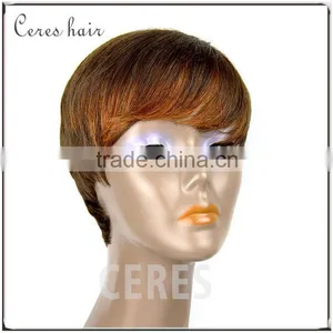 Premium High Grade Curly Brazilian Hair Lace Front Wig, Human Hairl Lace Front Wig in Stock thumbnail-1