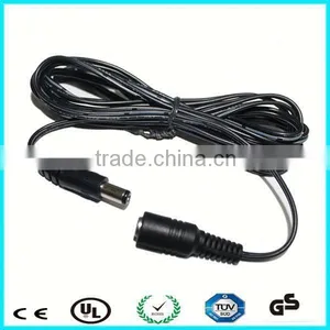 1M Male Female 5.5 2.1mm Barrel Plug DC Cable thumbnail-1