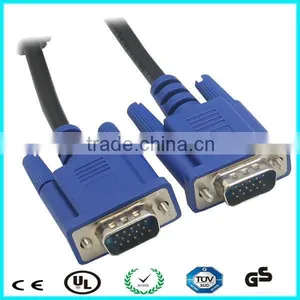 Good Price HD 15pin 3+4 Male to Male VGA Cable for Computer thumbnail-1