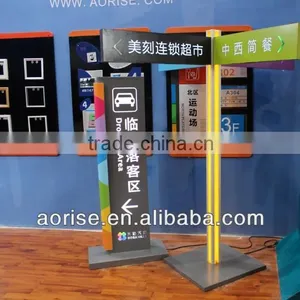 Advertising Guide Sign for Office Building thumbnail-1