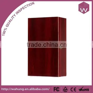 New Design Wooden Wine Box Red for Wine Bottles thumbnail-2