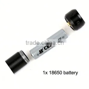 1180 Multi-function Self-defense Rechargeable Baseball Shape 3 w Led Camping Flashlight thumbnail-5