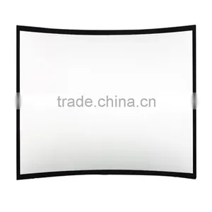 16:9 84" Nano 4k Curved Fixed Frame Projection Screen thumbnail-2