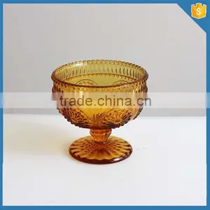Stand Sunflower Mid-east Model Glass Ice Cream Bowl thumbnail-6