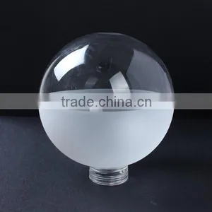 Hot Sale!china Factory High Quality Glass Lamp Shades With Different Partial Frosted With Screw thumbnail-1