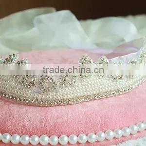 Crystal Beaded Wedding Accessories Rhinestone Wedding Dress Belt Bridal Sash thumbnail-4
