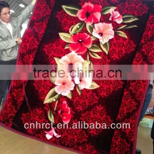 2014 New Design Mink Blanket 100% Polyester thumbnail-2