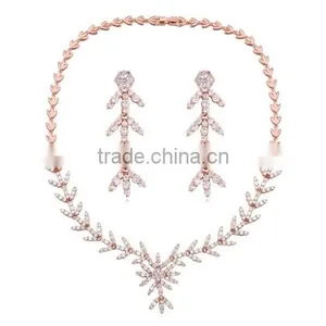 Dubai 18k Gold Jewellery Wholesale Charm Women Jewelry Cheap Jewelry Set For Wedding thumbnail-2