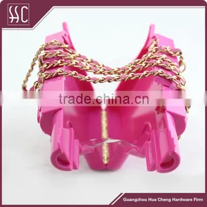 Top Design Evening Party Bag Pink Wedding Bag thumbnail-2
