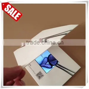 Customized Super-slim Video Card Video Audio Card Lcd Greeting Card thumbnail-1