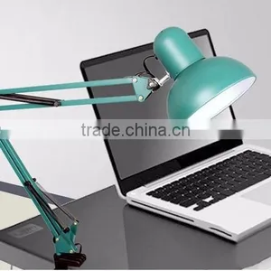 Clamp Reading Lamp, Swing Arm Office Desk Lamp, Chinese Classic Metal Office Table Lamp Quality Choice thumbnail-5