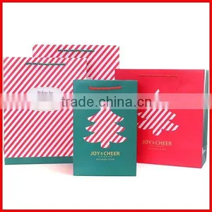 Hot Sale Shopping Christmas Tree Printing Paper Bags For Christmas Day thumbnail-1