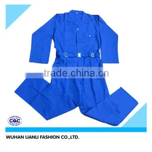 Blue High Quality Wholesale Fashion Europe Market TC Overall Work Cloth in Apparel thumbnail-1