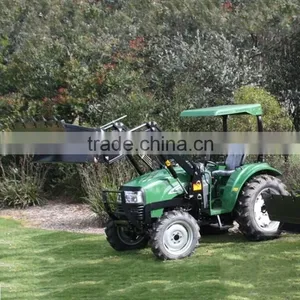 TZ-3 40HP 4WD Garden Tractor Front End Loader With Multi-function 4in1 Combine Bucket thumbnail-2