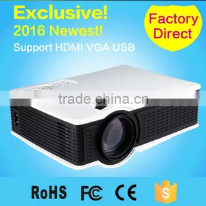Best SD50 1500Lumens Led Lamp 800*480 HD Projector LCD Projectors Beamer With USB HDMI VGA for Home Theater thumbnail-1
