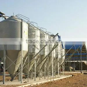 High Zinc Capacity Galvanized Feed Silo thumbnail-1