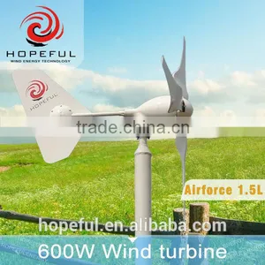 600w Family Wind Power Generator (off- Grid)horizontal Axis Wind Turbine 12v thumbnail-1