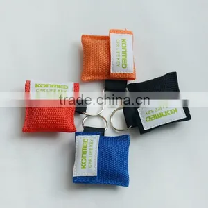 Cpr Face Shield Disposable for Training Class One Way Valve Cpr Mask thumbnail-1