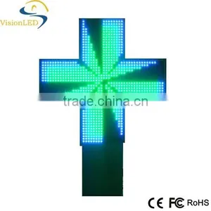 Green Led Pharmacy Cross Display Bus Led Display Edit Software Message Center thumbnail-6